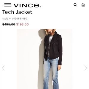 VINCE Tech Jacket (L)